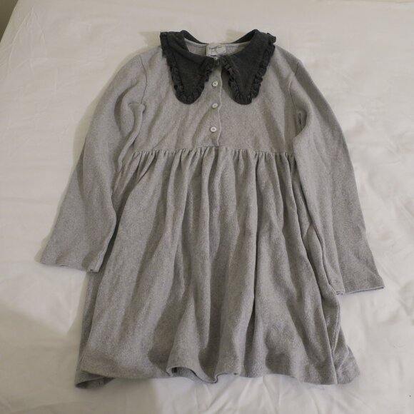 Girls Dress Gray Le Petit Coco Size 10 - Picture 1 of 3